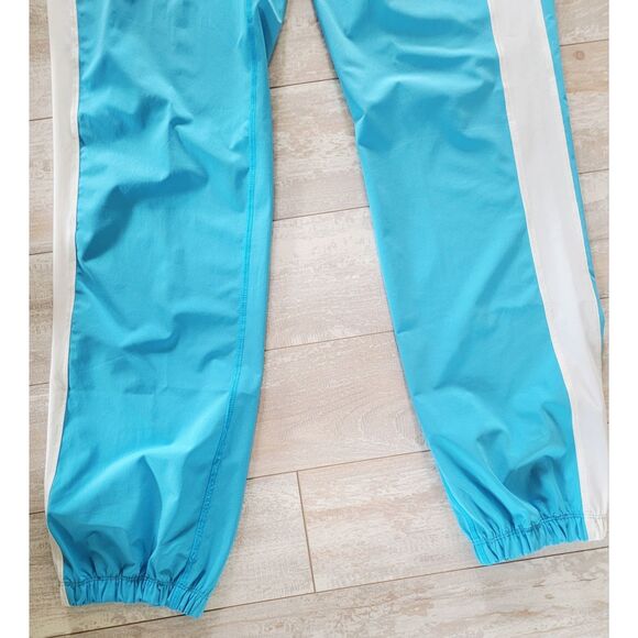Lululemon 8 Work It‎ Out Track Pant Kayak Aquamarine Whitr Size 8 Pckts - Picture 6 of 11